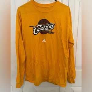 Adidas Cleveland Cavs Long Sleeve T-shirt